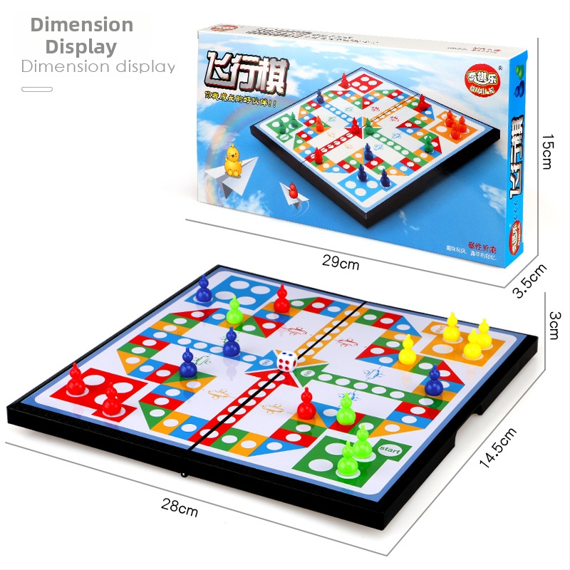 Dječja magnetska sklopiva šahovska igra — prenosna edukativna igra za razvoj mozga, koordinaciju ruka-oko, interaktivno učenje