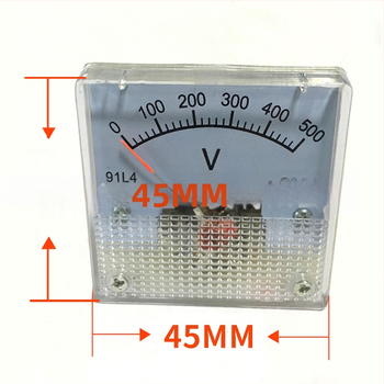Voltmetr pre benzínový motor, jednofázový displej napätia, model 91L4, 300V/500V