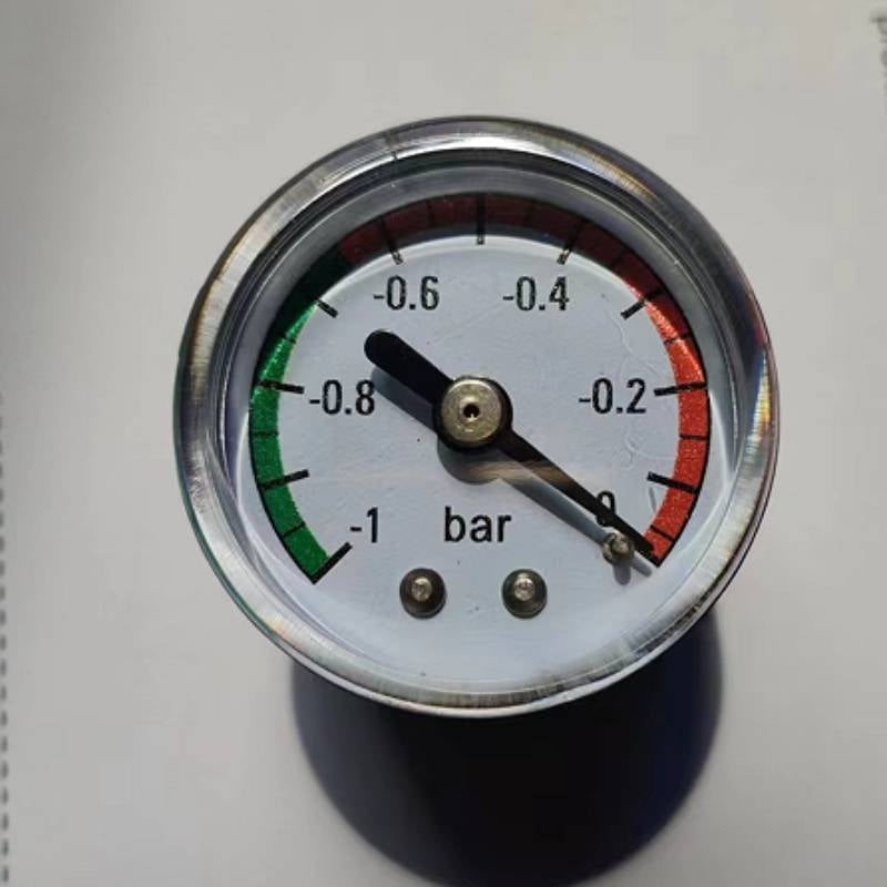 Vakumski manometar za tlak, model Y40, bakreni navoj spoj, raspon mjerenja 0 do −0,1, točnost 2,5, radna temperatura −20 do 40°C