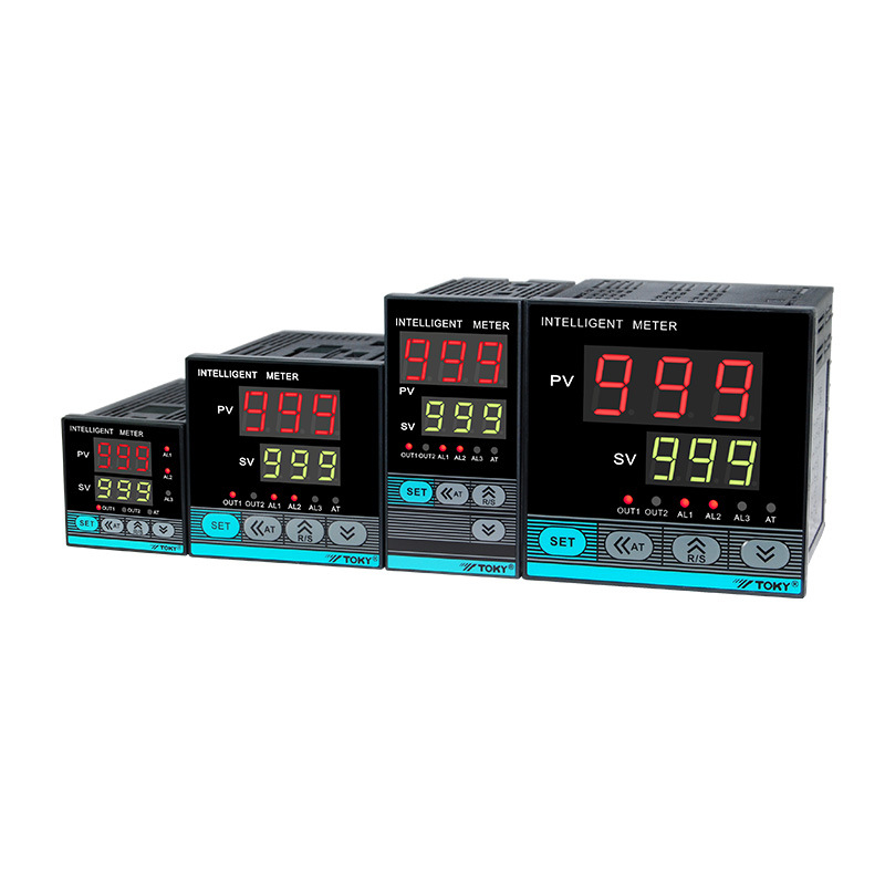 Inteligentni regulator temperature AI208X-4/6/7/9-MB10, raspon temperature -199 do 999, točnost 0,5% F.S. ±3 znamenke, napajanje 100–240 V, montaža otvorenog tipa