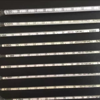 Baume's γυάλινο υδρόμετρο για μέτρηση πυκνότητας, εύρος 0.9–1.4, ακρίβεια 0.001, μοντέλο 0-70 ομάδα