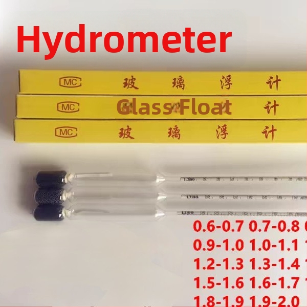 Baume sklenený plávajúci hustometer pre meranie hustoty, rozsah 0.9–1.4, presnosť 0.001, model 0-70 skupina