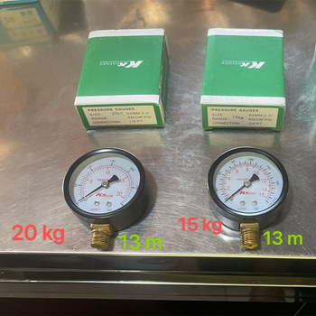 Manometru cu diafragmă Y60, interval 0-1.6 MPa, precizie 0.01 MPa, conexiune filetată
