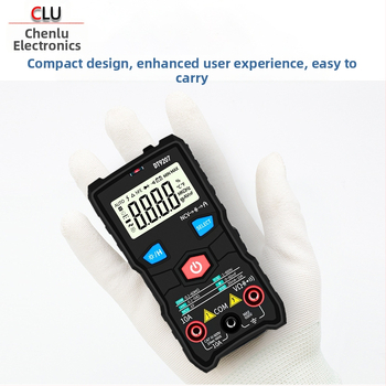 Digitálny multimeter DT9207 (Automatický rozsah; DC 6-600V; AC 6-600V; Kapacita 0-60µF)