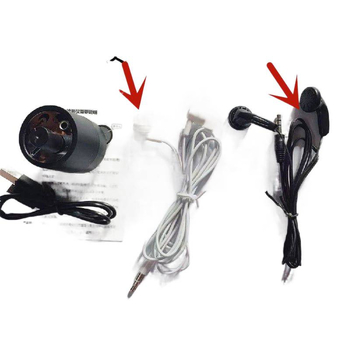 Vízszivárgás akusztikus detektor, 0,3 kg, falellenőrzésre