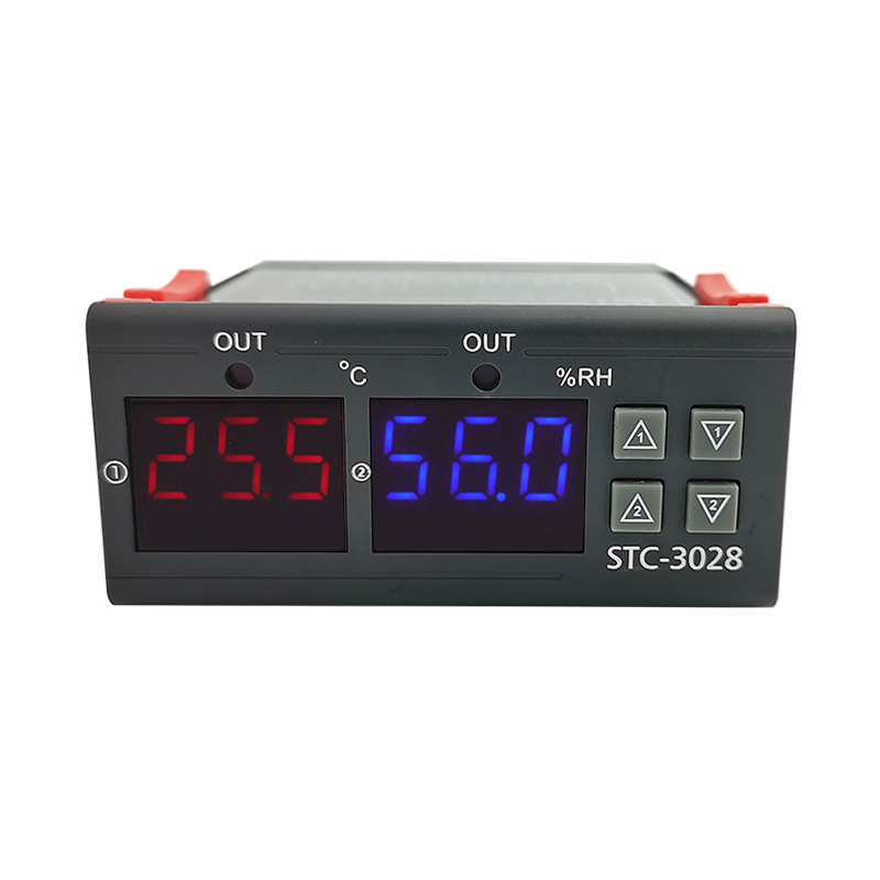 Kontroler temperature i vlage s digitalnim zaslonom, inteligentan (Mjerenje zraka, Način instalacije: fiksni, Napajanje: 220/12/24 V)