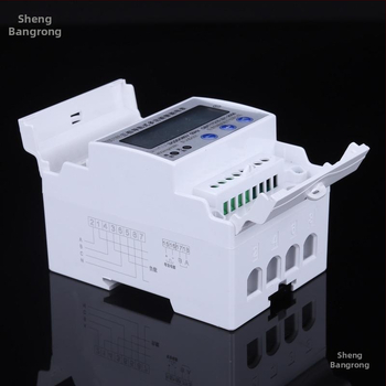 Трифазен четирипроводен електромер с RS-485, DIN-релсов монтаж, 380V