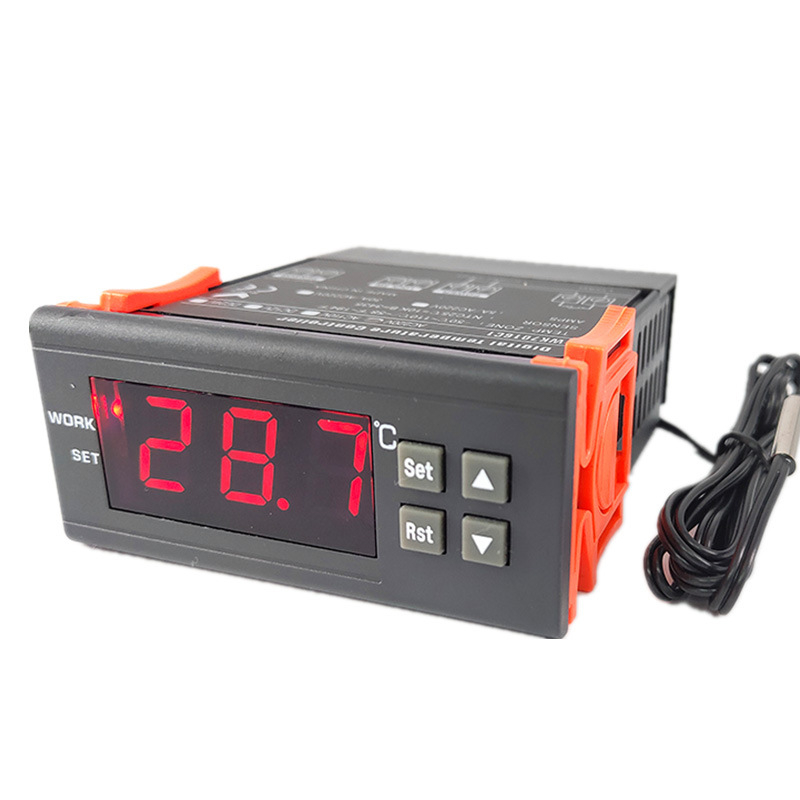 Pametan elektronički termostat za hladnjake i skladištenje na niske temperature, ugrađena instalacija, 110–220 V, digitalni temperaturni upravljač s mikrokompjuterom