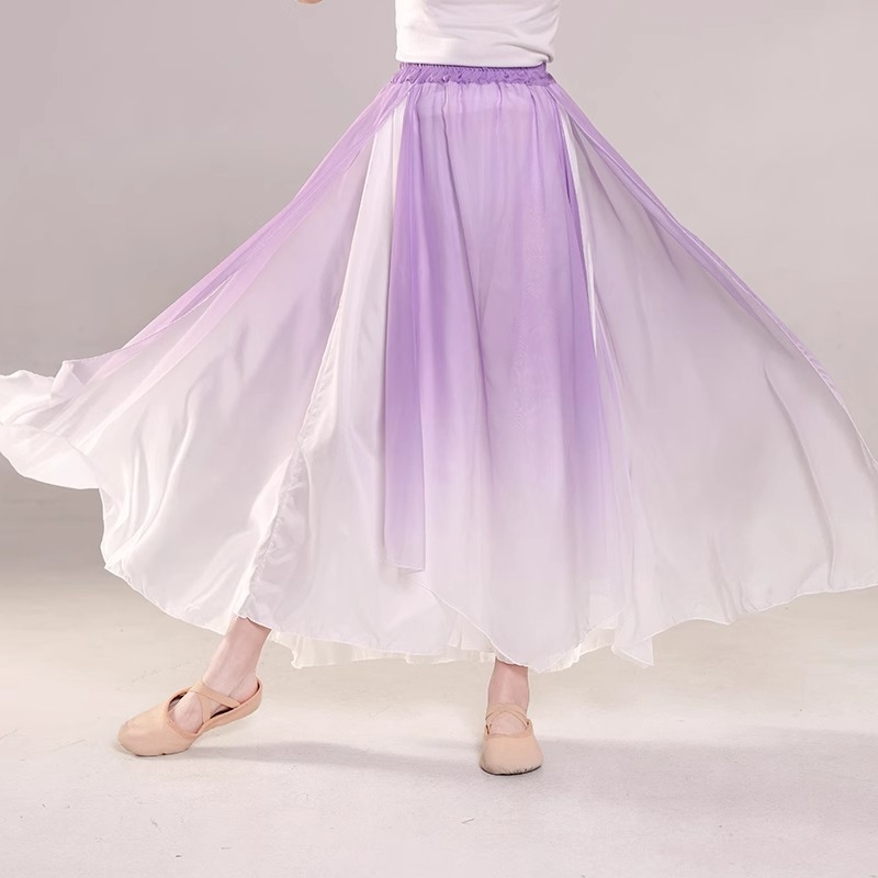 Dječji etnički plesni kostim, gazasta tkanina, stil kineskog vjetra, materijal kemijska vlakna, 85% poliester, meka obrada, za djevojčice