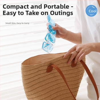 Chladivý nákrčník – Nordic štýl, TPU látka, PCM výplň, na prevenciu prehrievania a chladenie