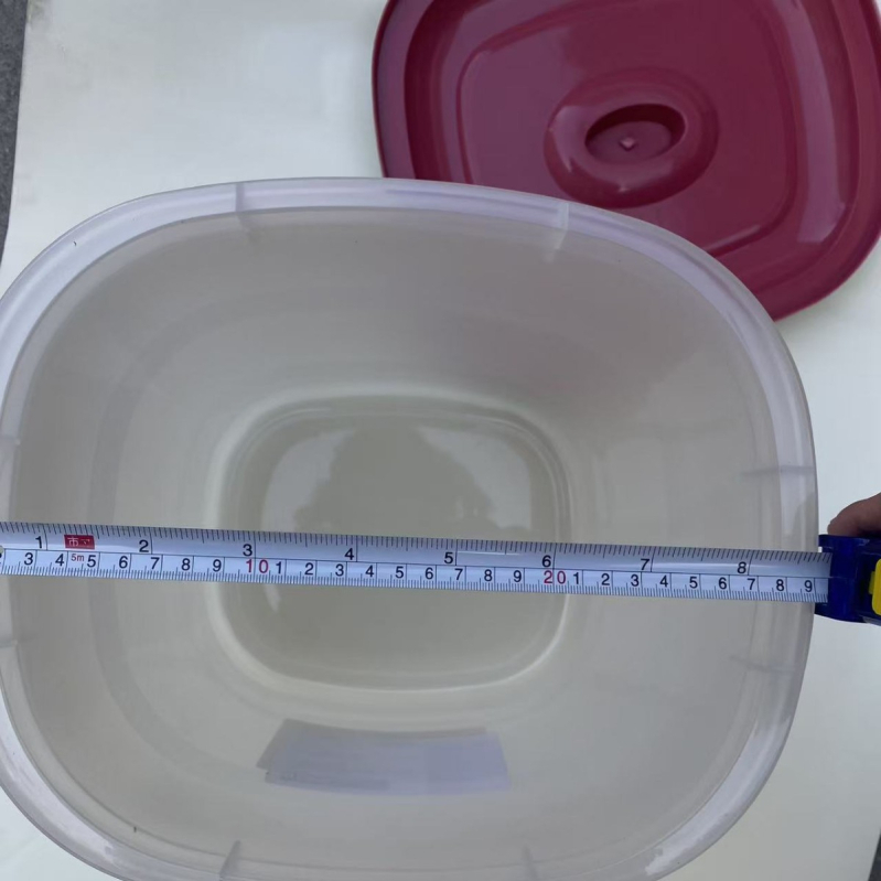 PP plastični spremnik za rižu sa brtvom, kapacitet 8–9 L, moderan minimalistički stil, pogodan za skladištenje žitarica, brašna i čajnih listova