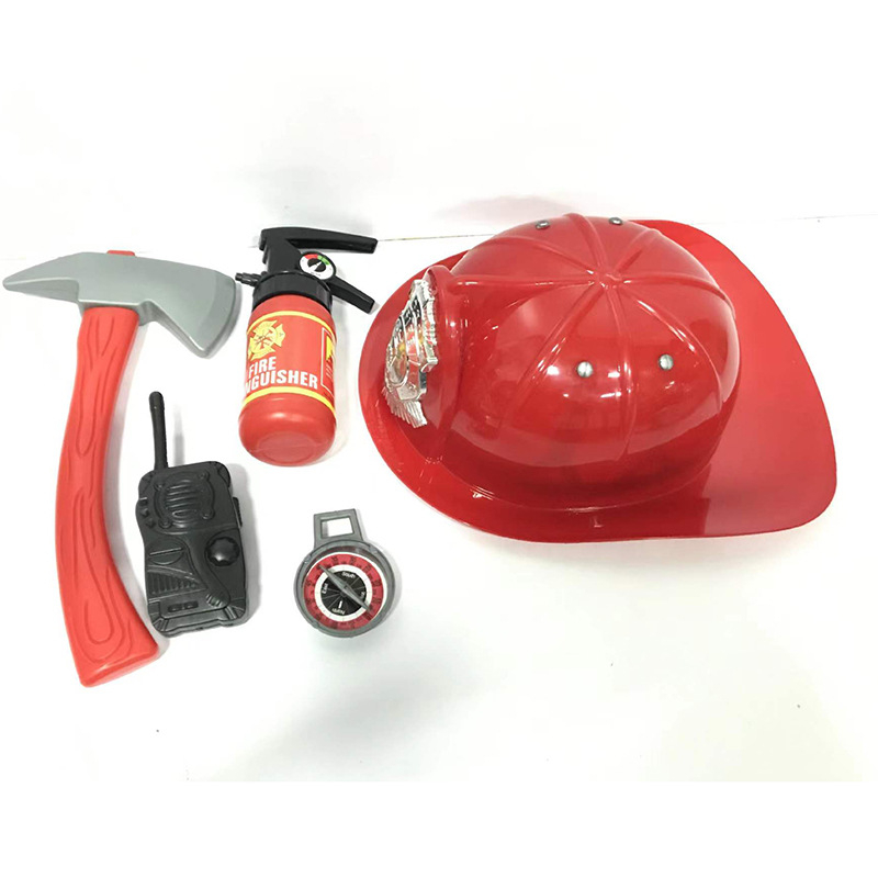 Σετ πυροσβέστη για παιδιά – unisex σκηνικό κοστούμι, 100% πολυεστέρας, χωρίς γιακά, μάρκα Hongwei