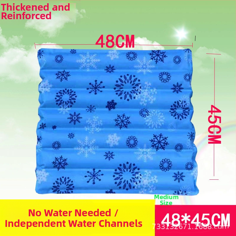 Fu xiaolin PVC ľadová podložka, naplnená vodou, chladiaca podložka pre kancelárie a autosedačky