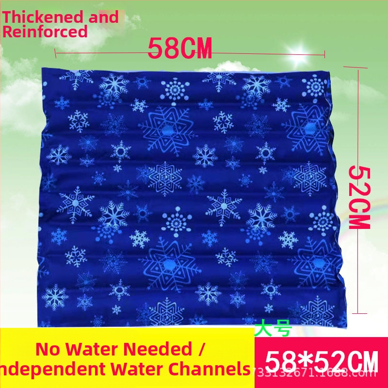 Fu xiaolin PVC ľadová podložka, naplnená vodou, chladiaca podložka pre kancelárie a autosedačky