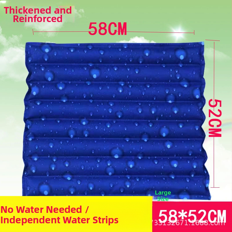 Fu xiaolin PVC ľadová podložka, naplnená vodou, chladiaca podložka pre kancelárie a autosedačky