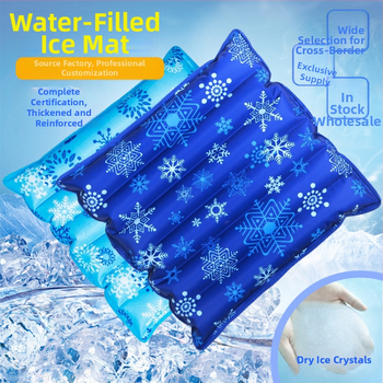 ľadová podložka One One Zero Seven, PVC látka, výplň kryštálmi ľadu, hmotnosť 400 g, možnosť prispôsobenia