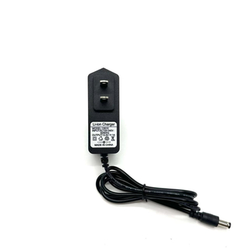 Încărcător Li-Ion pentru baterii 18650, Intrare AC110-240V, Ieșire DC12.6V1A, Serie 18650