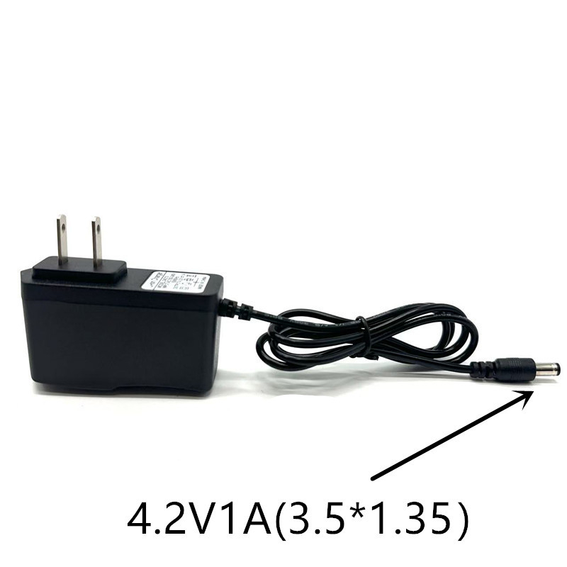 Încărcător Li-Ion pentru baterii 18650, Intrare AC110-240V, Ieșire DC12.6V1A, Serie 18650