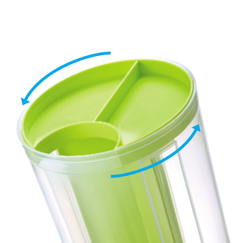 Πλαστικός κάδος αποθήκευσης δημητριακών, σφραγμένος κάδος αποξηραμένων τροφίμων, τετράγωνου σχήματος, χωρητικότητα 2,1–3 L, μονής στρώσης, δυνατότητα προσαρμοσμένης επεξεργασίας