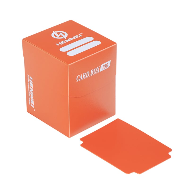 Henwei kutija za pohranu kartica za društvene igre, kapacitet 100+ skupova kartica, plastika, debljina 0,71 mm