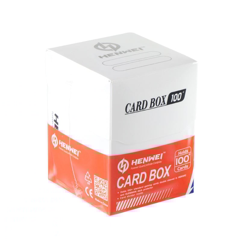 Henwei kutija za pohranu kartica za društvene igre, kapacitet 100+ skupova kartica, plastika, debljina 0,71 mm