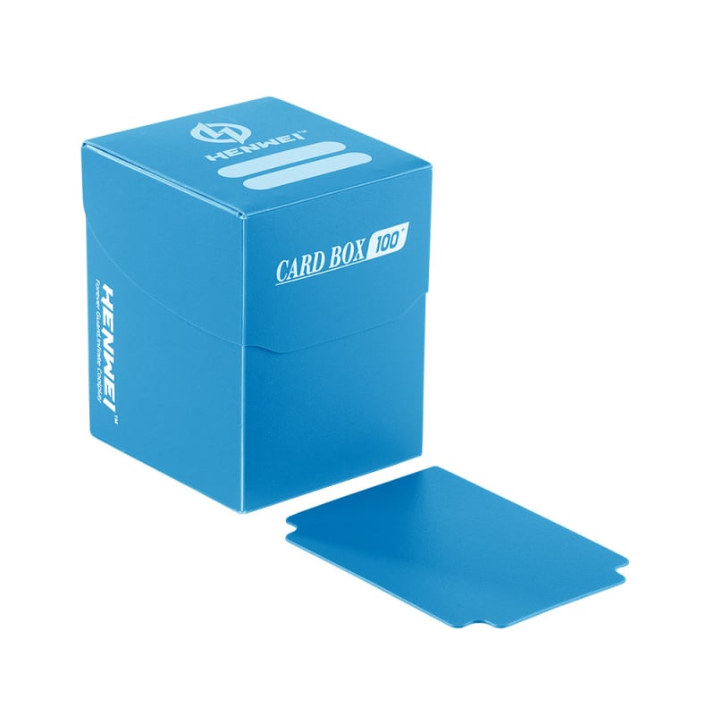 Henwei kutija za pohranu kartica za društvene igre, kapacitet 100+ skupova kartica, plastika, debljina 0,71 mm