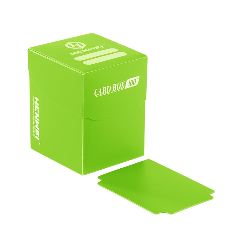 Henwei kutija za pohranu kartica za društvene igre, kapacitet 100+ skupova kartica, plastika, debljina 0,71 mm