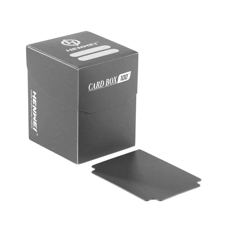 Henwei kutija za pohranu kartica za društvene igre, kapacitet 100+ skupova kartica, plastika, debljina 0,71 mm