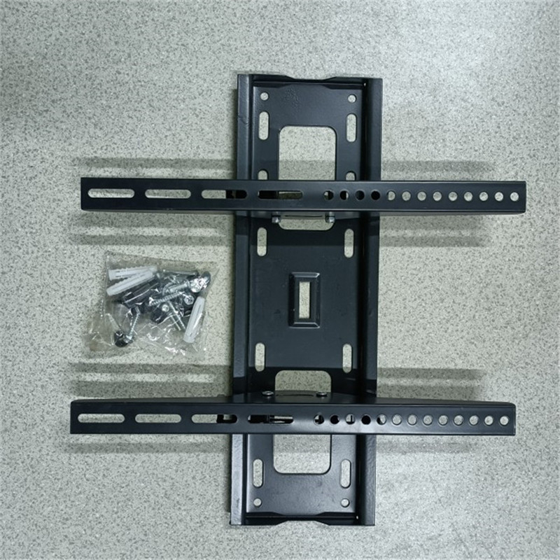 TV‑fali tartó lengő és teleszkópos beállítással, vas keret, mechanikus vezérlés, teherbírás több mint 15 kg