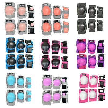 Jedinstveni set zaštite za skateboard i rolanje — zaštitne podloge za dlan, lakat i koljeno, pjena kao glavni materijal, univerzalno korištenje