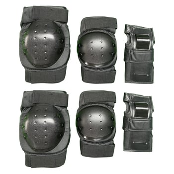 Jedinstveni set zaštite za skateboard i rolanje — zaštitne podloge za dlan, lakat i koljeno, pjena kao glavni materijal, univerzalno korištenje