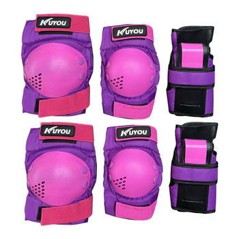Jedinstveni set zaštite za skateboard i rolanje — zaštitne podloge za dlan, lakat i koljeno, pjena kao glavni materijal, univerzalno korištenje