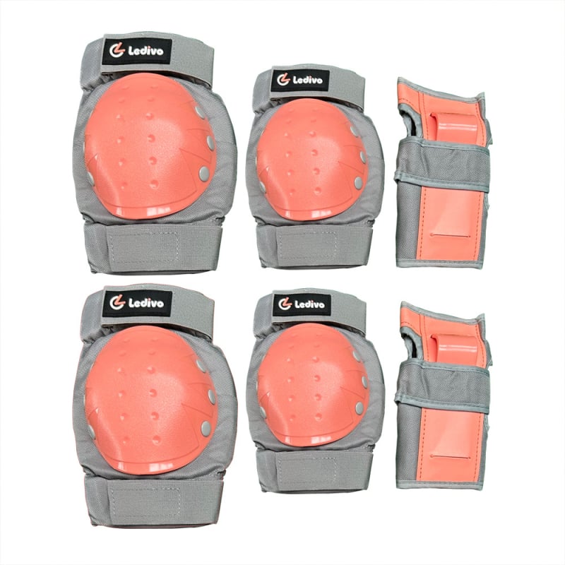 Jedinstveni set zaštite za skateboard i rolanje — zaštitne podloge za dlan, lakat i koljeno, pjena kao glavni materijal, univerzalno korištenje