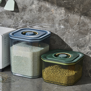 Κουτί αποθήκευσης ρυζιού με σφράγιση υπό κενό, ανθεκτικό στην υγρασία και στα έντομα, ελαφρώς πολυτελής σχεδίαση, δυνατότητα εκτύπωσης λογότυπου