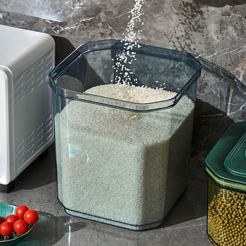 Κουτί αποθήκευσης ρυζιού με σφράγιση υπό κενό, ανθεκτικό στην υγρασία και στα έντομα, ελαφρώς πολυτελής σχεδίαση, δυνατότητα εκτύπωσης λογότυπου