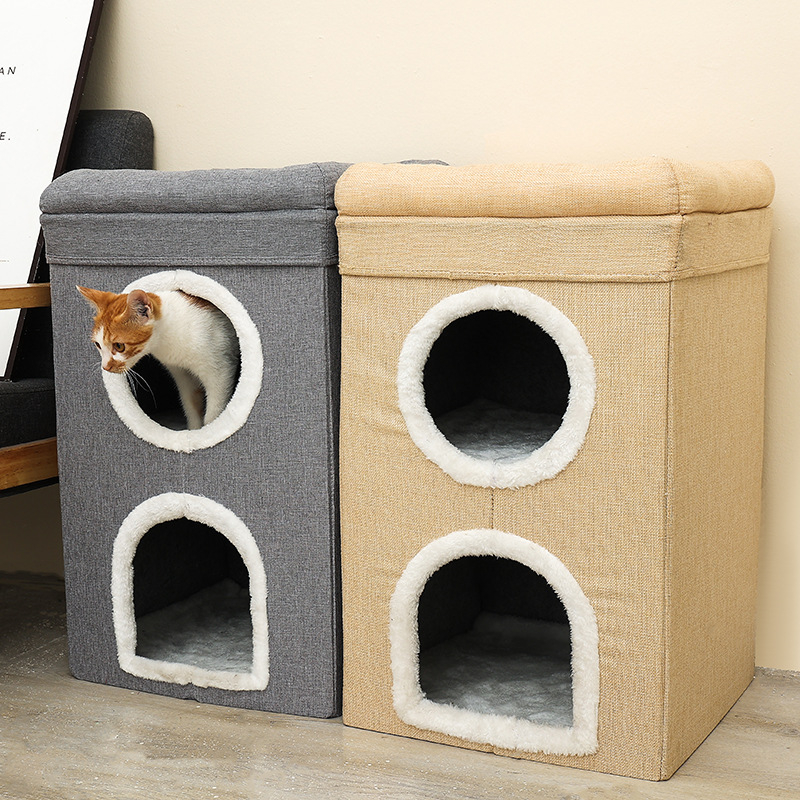 Mačje gnijezdo — Materijal: tkanina; Marka: Beige home furnishings; Namijenjeno mačkama; Kategorija: gnijezda za kućne ljubimce