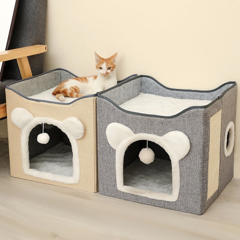 Mačje gnijezdo — Materijal: tkanina; Marka: Beige home furnishings; Namijenjeno mačkama; Kategorija: gnijezda za kućne ljubimce