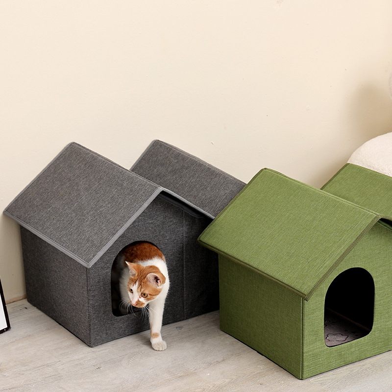 Mačje gnijezdo — Materijal: tkanina; Marka: Beige home furnishings; Namijenjeno mačkama; Kategorija: gnijezda za kućne ljubimce