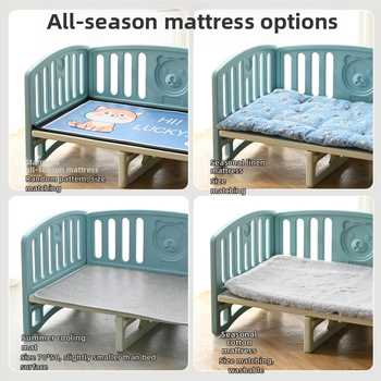 Κρεβάτι σκύλου από HDPE, για όλες τις εποχές, αναπνεύσιμο, πλένεται, εύκολη εγκατάσταση