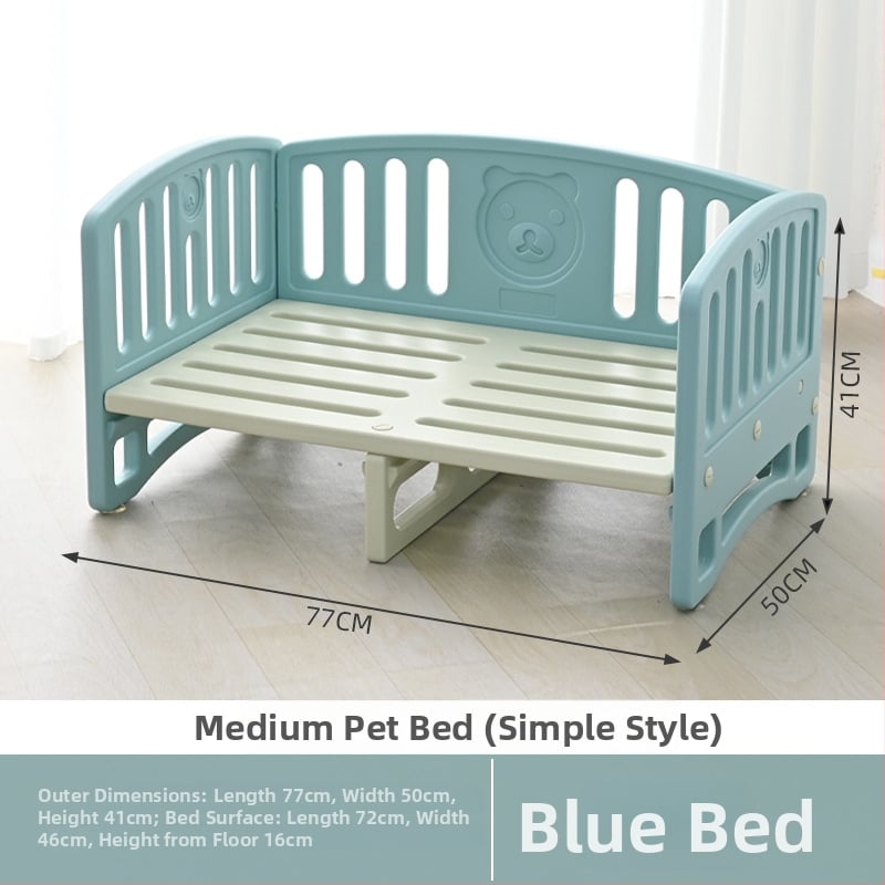 Κρεβάτι σκύλου από HDPE, για όλες τις εποχές, αναπνεύσιμο, πλένεται, εύκολη εγκατάσταση