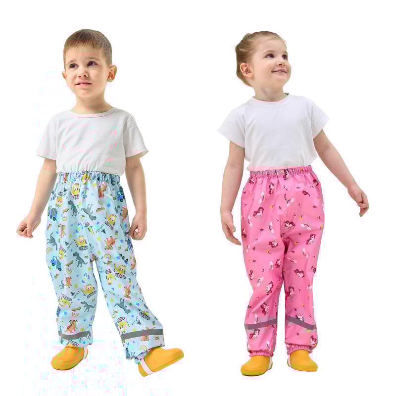 Παιδικό αδιάβροχο-poncho από πολυεστέρα, ελαφρύ, αδιάβροχο PU επίστρωση, cartoon στυλ, για παιδιά