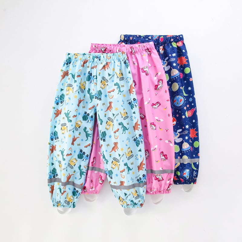 Παιδικό αδιάβροχο-poncho από πολυεστέρα, ελαφρύ, αδιάβροχο PU επίστρωση, cartoon στυλ, για παιδιά