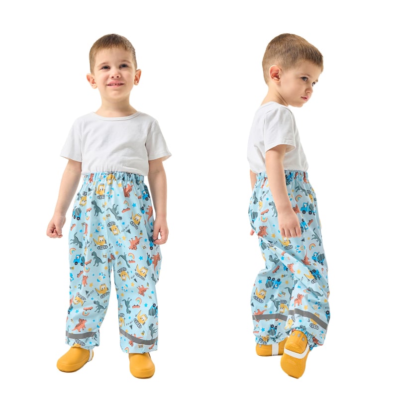 Παιδικό αδιάβροχο-poncho από πολυεστέρα, ελαφρύ, αδιάβροχο PU επίστρωση, cartoon στυλ, για παιδιά