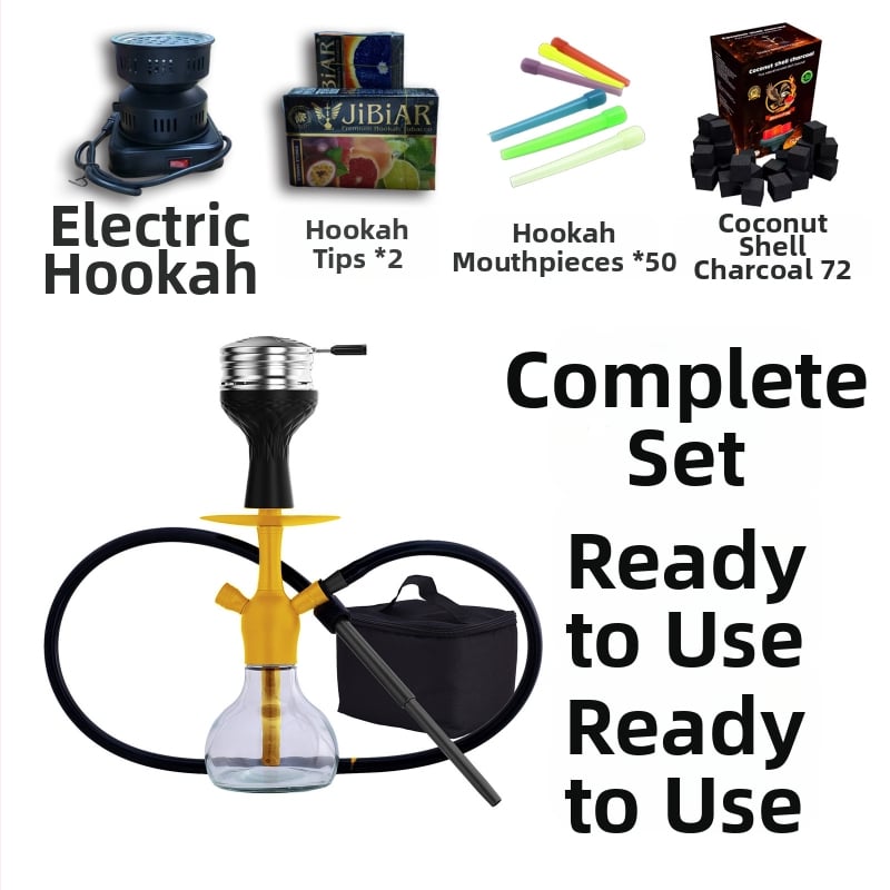 Dadun Hookah set – aluminijska legura + staklo, porijeklo Zhejiang, prilagodljivo