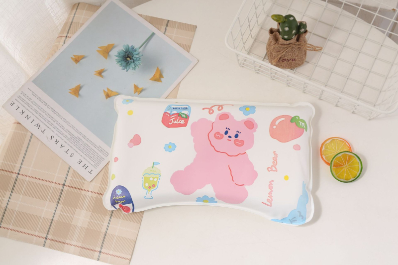 Jégpárna légáteresztő PVC anyaggal, jégkristály töltet, víztáska, rajzfilm dizájn, testreszabható hűtő párna