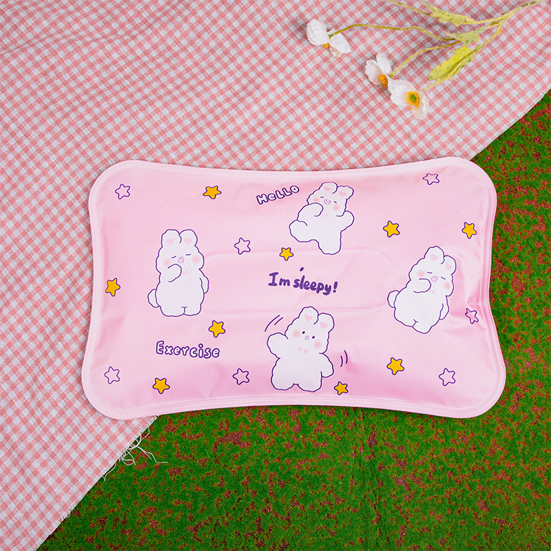 Jégpárna légáteresztő PVC anyaggal, jégkristály töltet, víztáska, rajzfilm dizájn, testreszabható hűtő párna