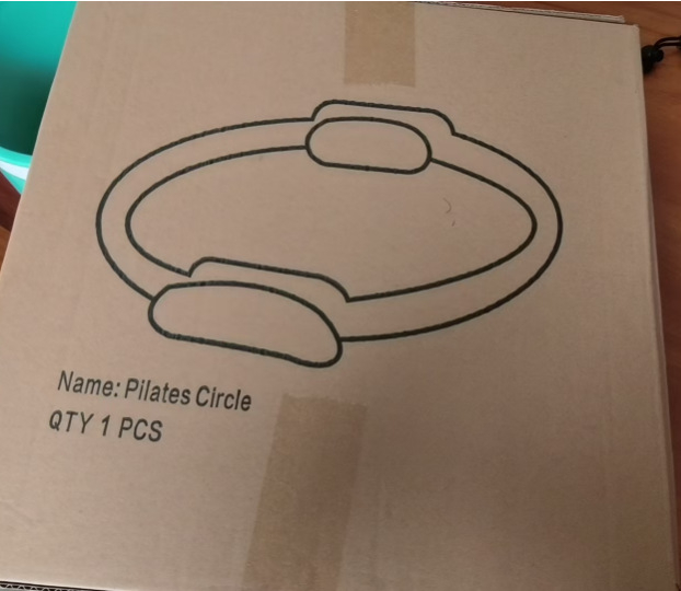 Kružnica za jogu / Pilates krug / Kotač joge – ABS materijal, pomoć za jogu za oblikovanje tijela, Plt 20210608