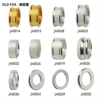 Metalni ukrasni prsten za DIY izradu lula – dodatak za lula, ispis logotipa, prilagodljiv, pakiranje 100 kom