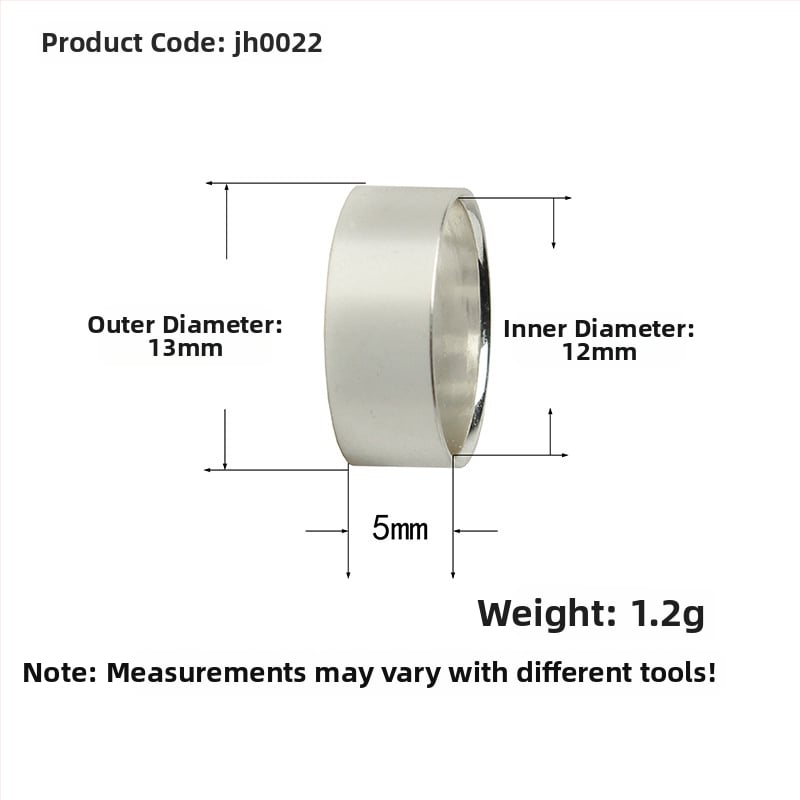 Metalni ukrasni prsten za DIY izradu lula – dodatak za lula, ispis logotipa, prilagodljiv, pakiranje 100 kom
