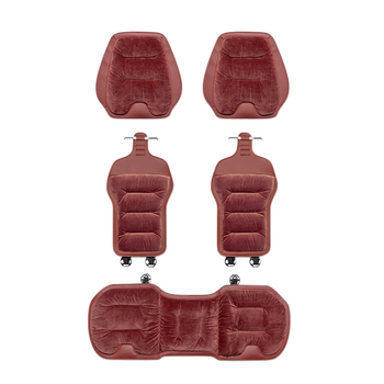 Σετ μαξιλαριών καθισμάτων αυτοκινήτου, φλανέλ χειμωνιάτικος βελούδινος, γέμισμα βαμβάκι, μάρκα Wild Cow